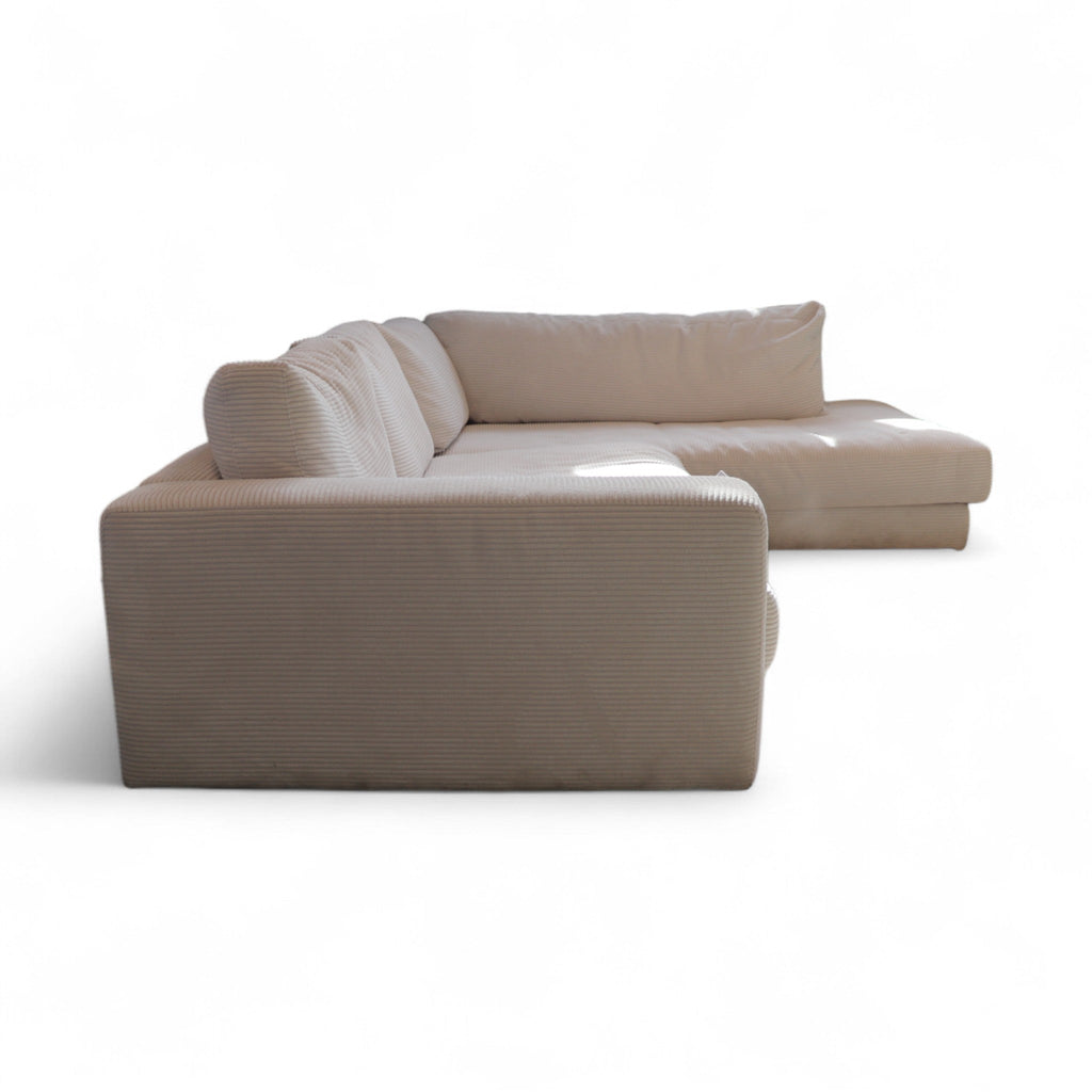 Modulsofa „CLEAR“ – Cordstoff Snow