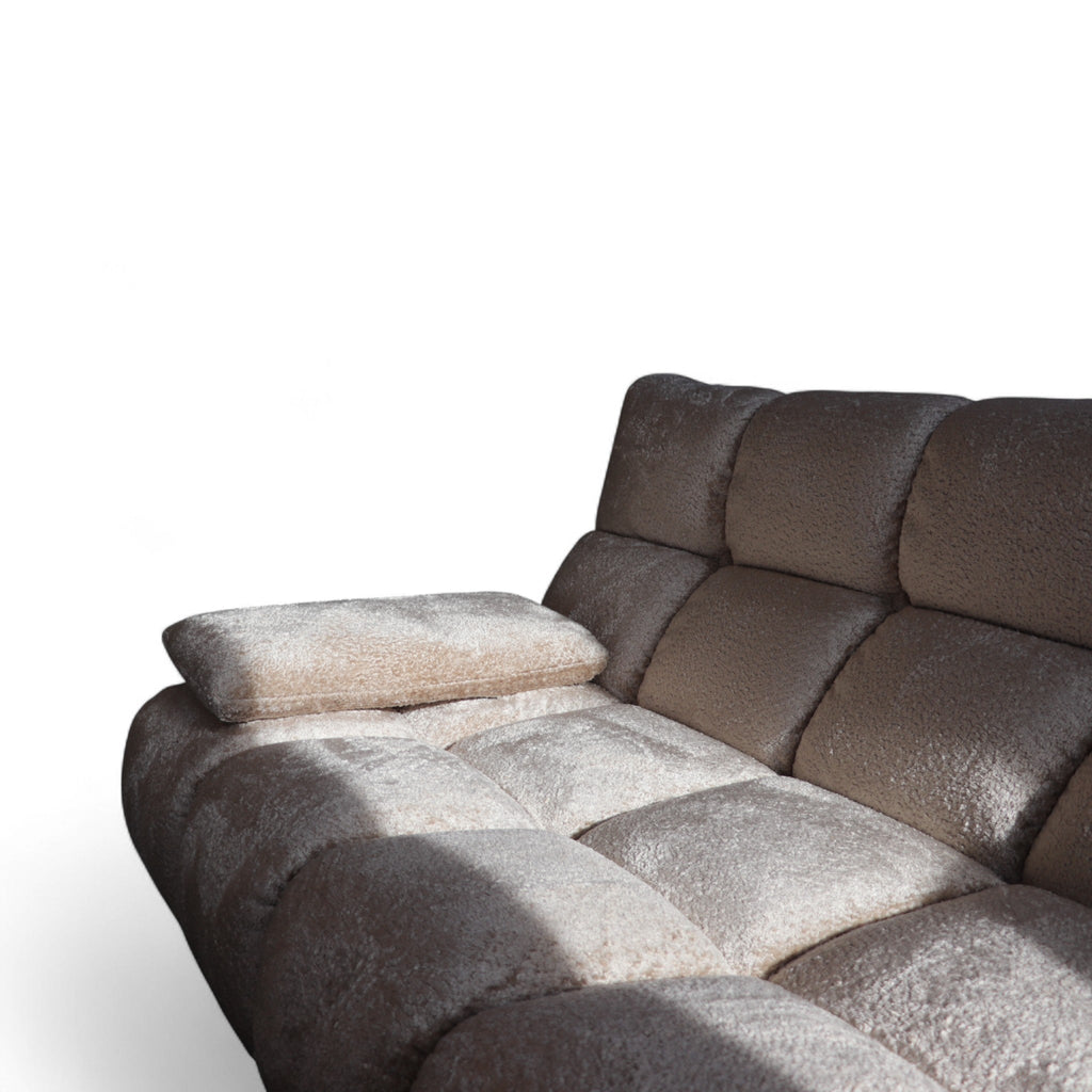 Modulsofa „EASY“ – Stoff Sheep Macchiato