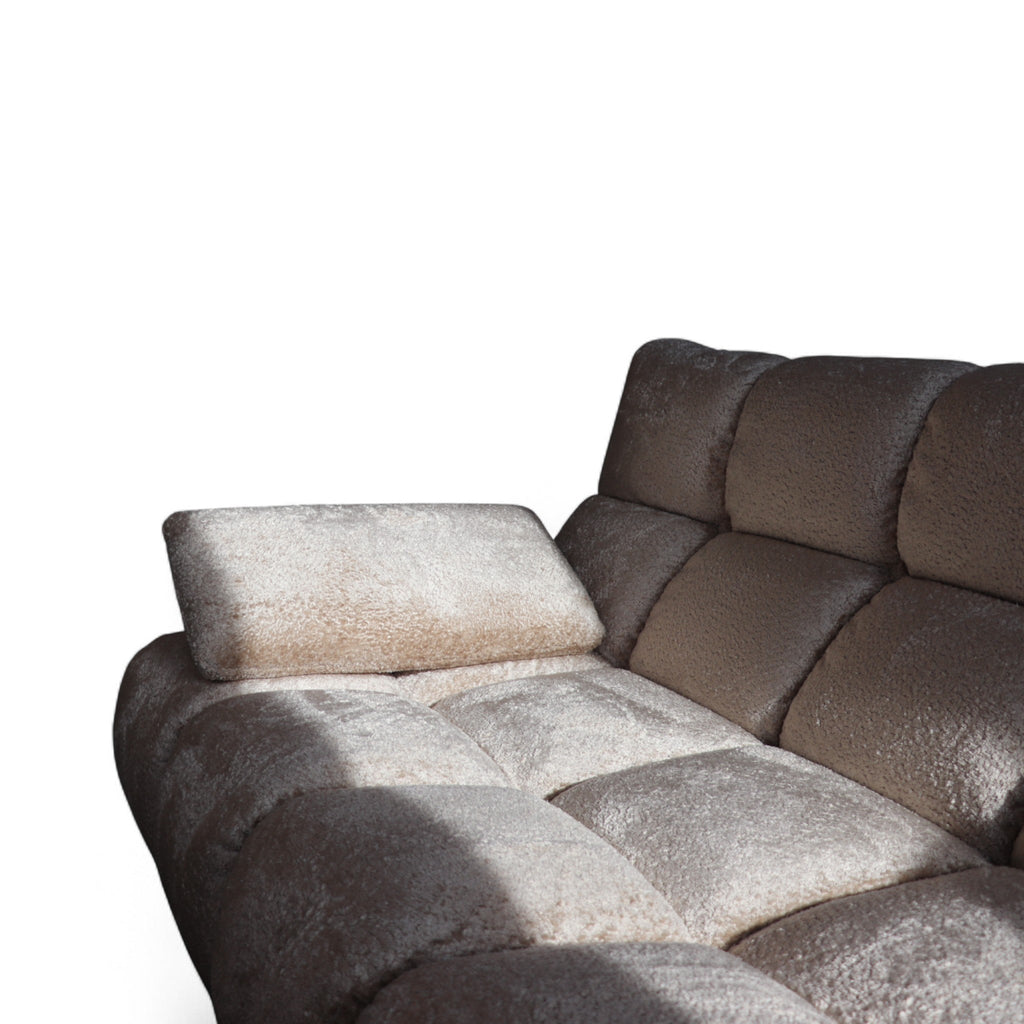 Modulsofa „EASY“ – Stoff Sheep Macchiato