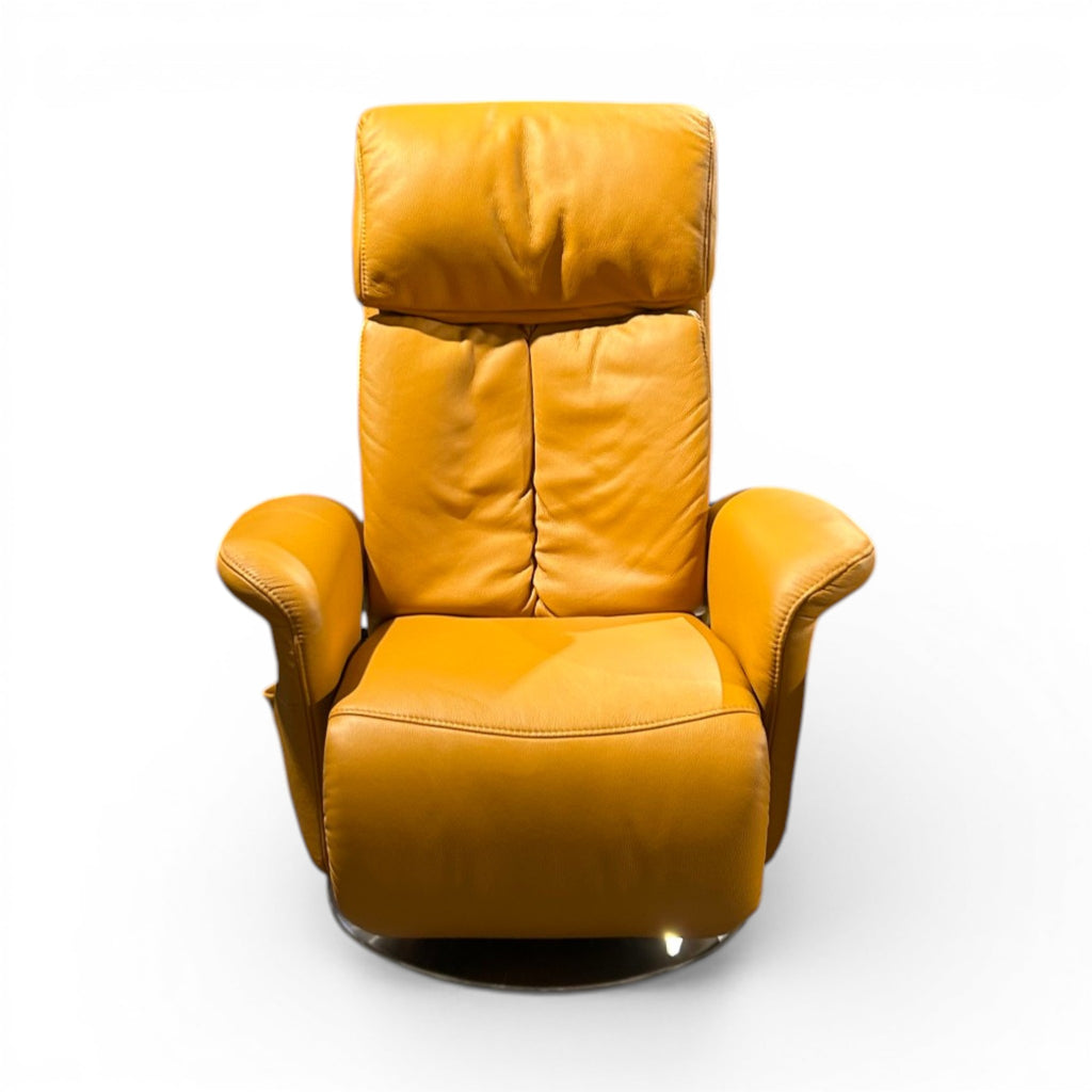 Sessel Himolla 7418 Easy-Swing Massage – Longlife Leder Rustika Safran