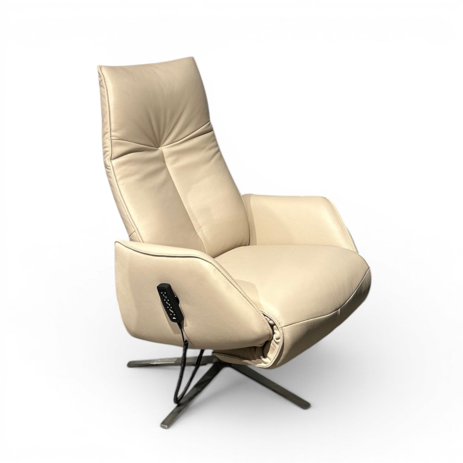 Sessel Himolla 7917 S-Lounger – Longlife Leder Rustika Nebel