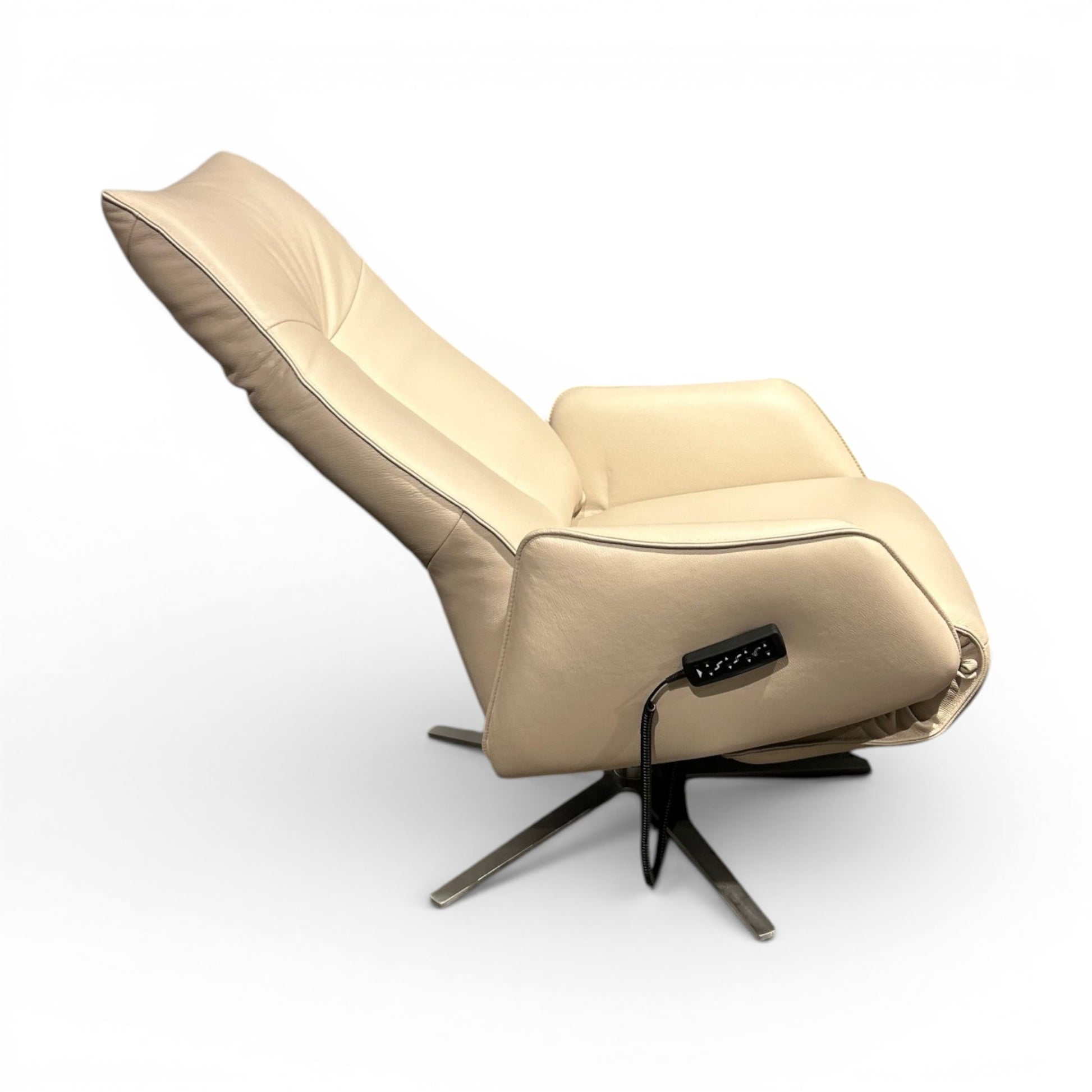 Sessel Himolla 7917 S-Lounger – Longlife Leder Rustika Nebel