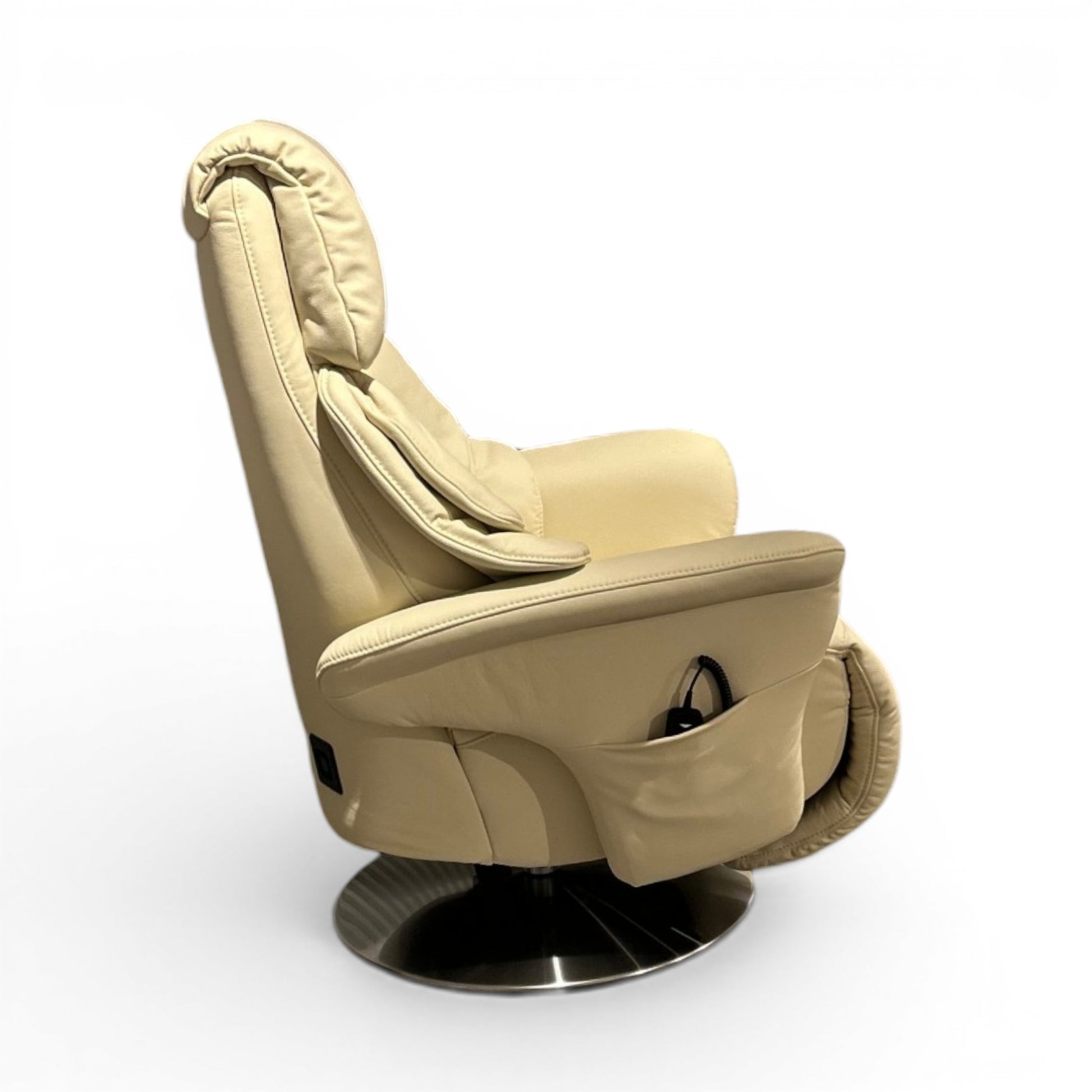 Sessel Himolla 7417 Easy-Swing – Longlife Leder Auster