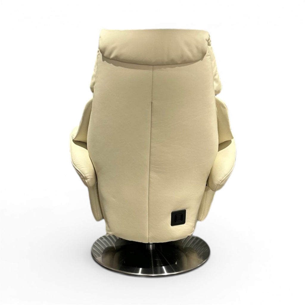 Sessel Himolla 7417 Easy-Swing – Longlife Leder Auster