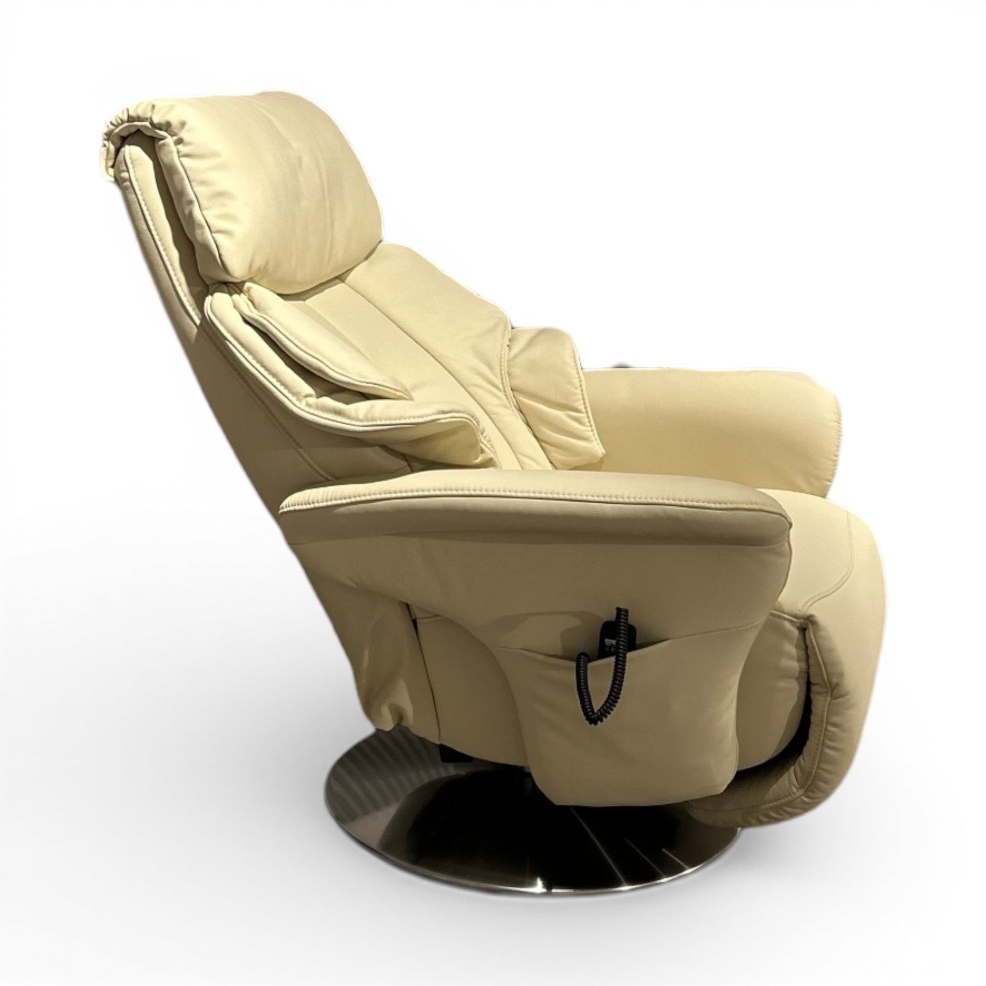Sessel Himolla 7417 Easy-Swing – Longlife Leder Auster