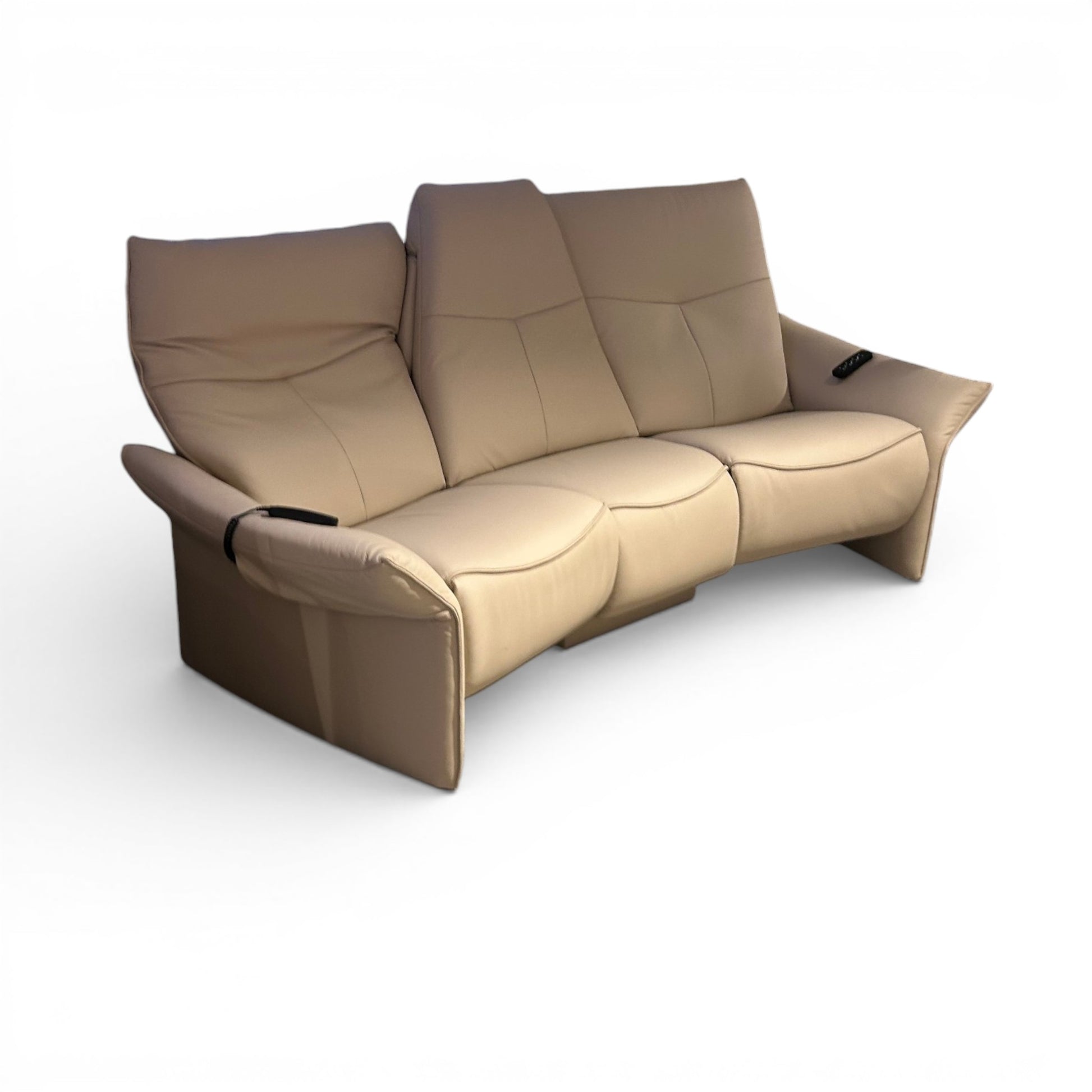 Himolla 4934 Cumuly – Trapezsofa in Longlife Rustika Nebel