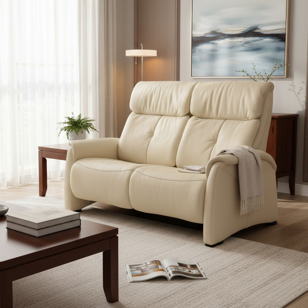 Himolla 4927 Cumuly Wallfree – 2,5-Sitzer in Longlife Soft Bianco