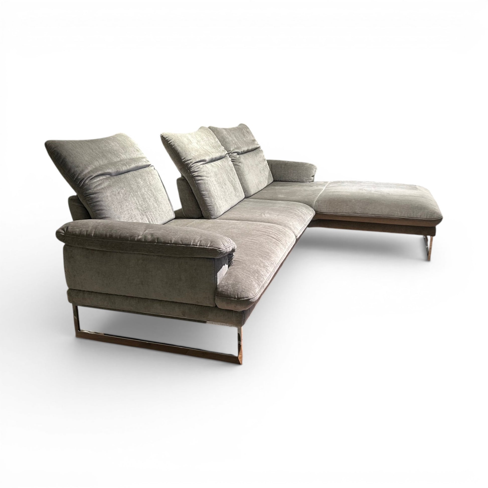 JOOP! 8153 Studio – Ecksofa in Leder Stone
