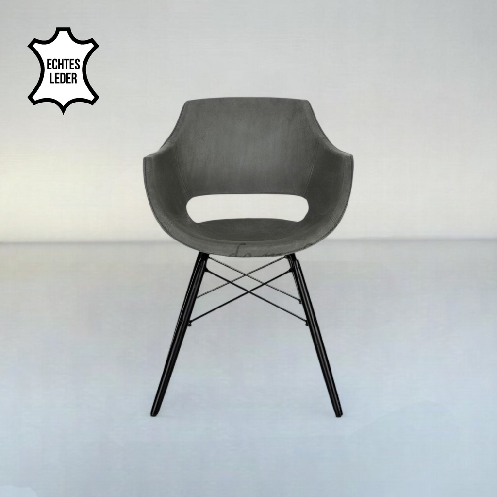 Bodahl Designerstuhl Jazz aus Echtleder