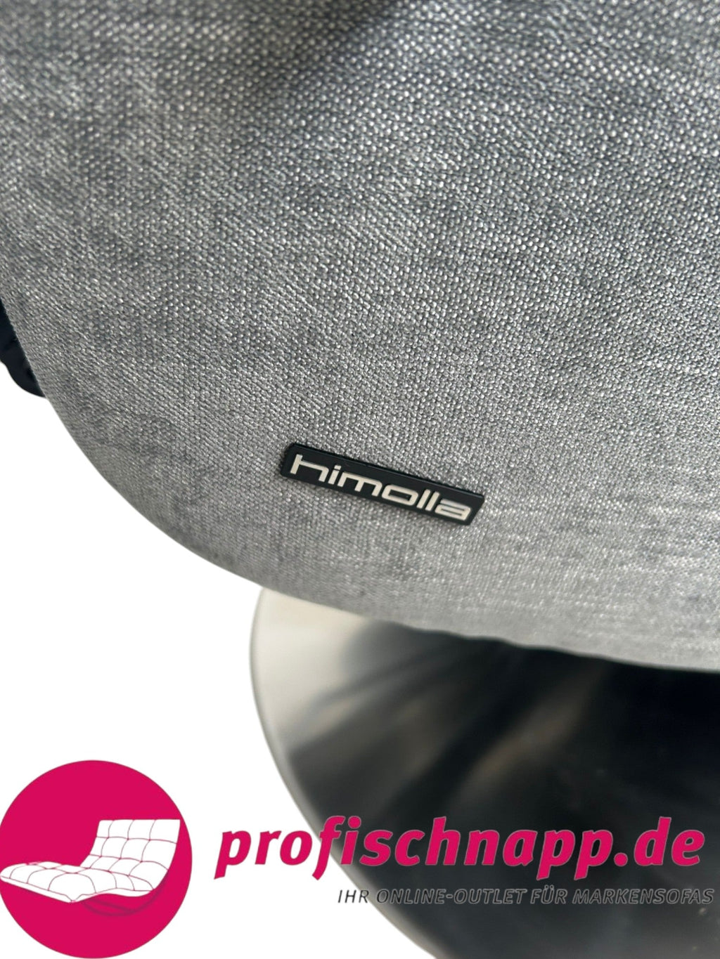Sessel Himolla 7050 Easyswing Relaxsessel Medium – 2 Motoren, Webstoff 11 Leeds Platin, ergonomischer Fernsehsessel