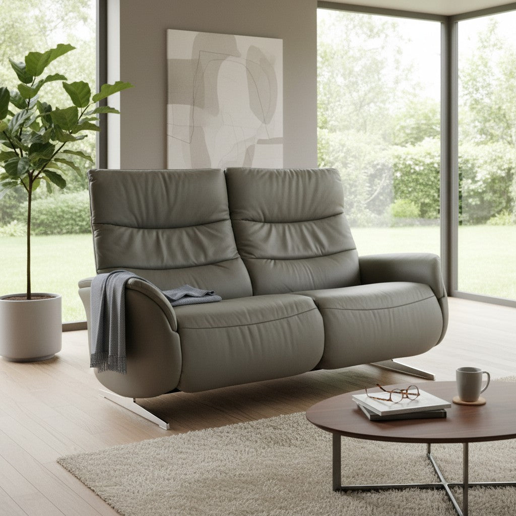 Himolla 4051 Cumuly Comfort – 2,5-Sitzer in Longlife Rustika Zinn