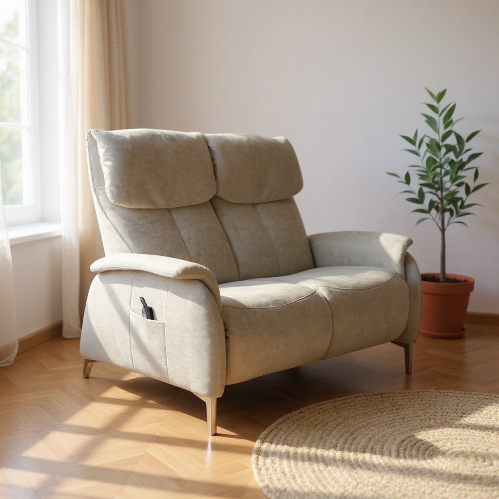 Himolla 4868 Cumuly – 2-Sitzer in Nuvano Cloud