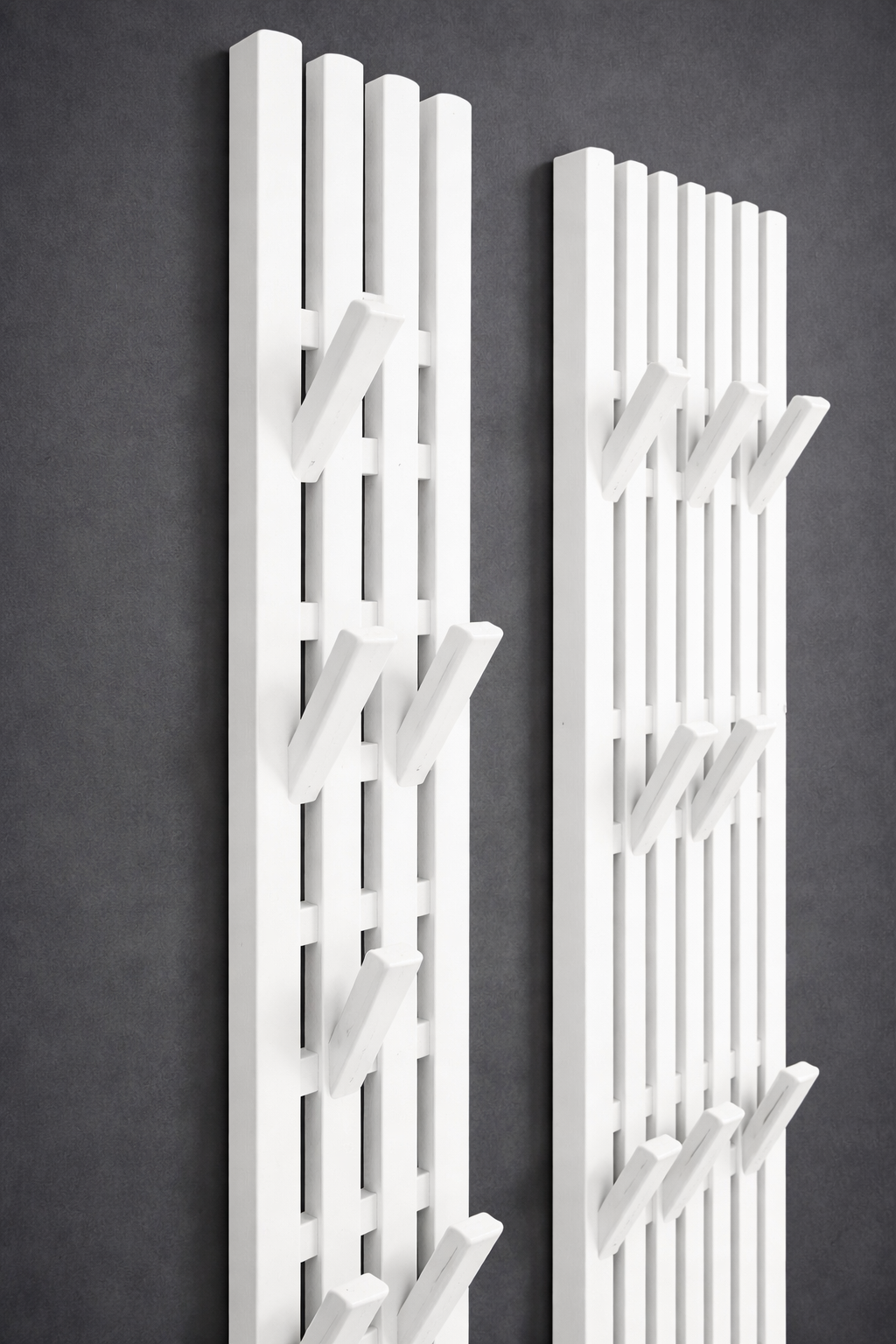 Garderobe Giulia Massivholz weiß