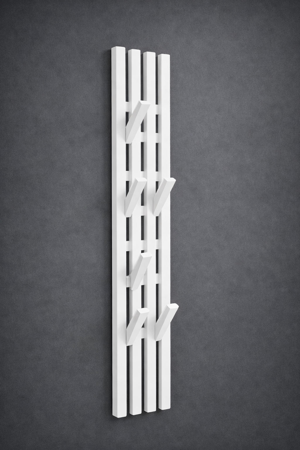 Garderobe Giulia Massivholz weiß