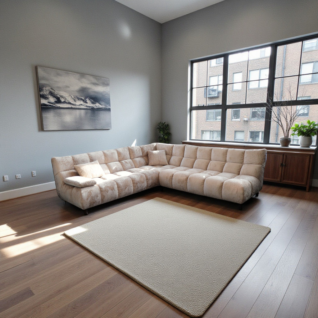 Modulsofa „EASY“ – Stoff Sheep Macchiato