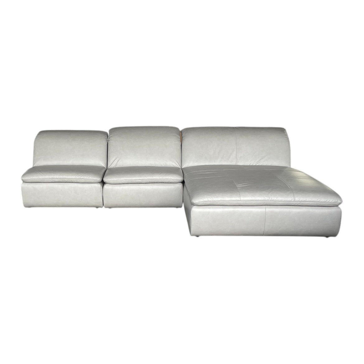 Sofa W.Schillig 16950 "lunalounge" – Leder Taupe