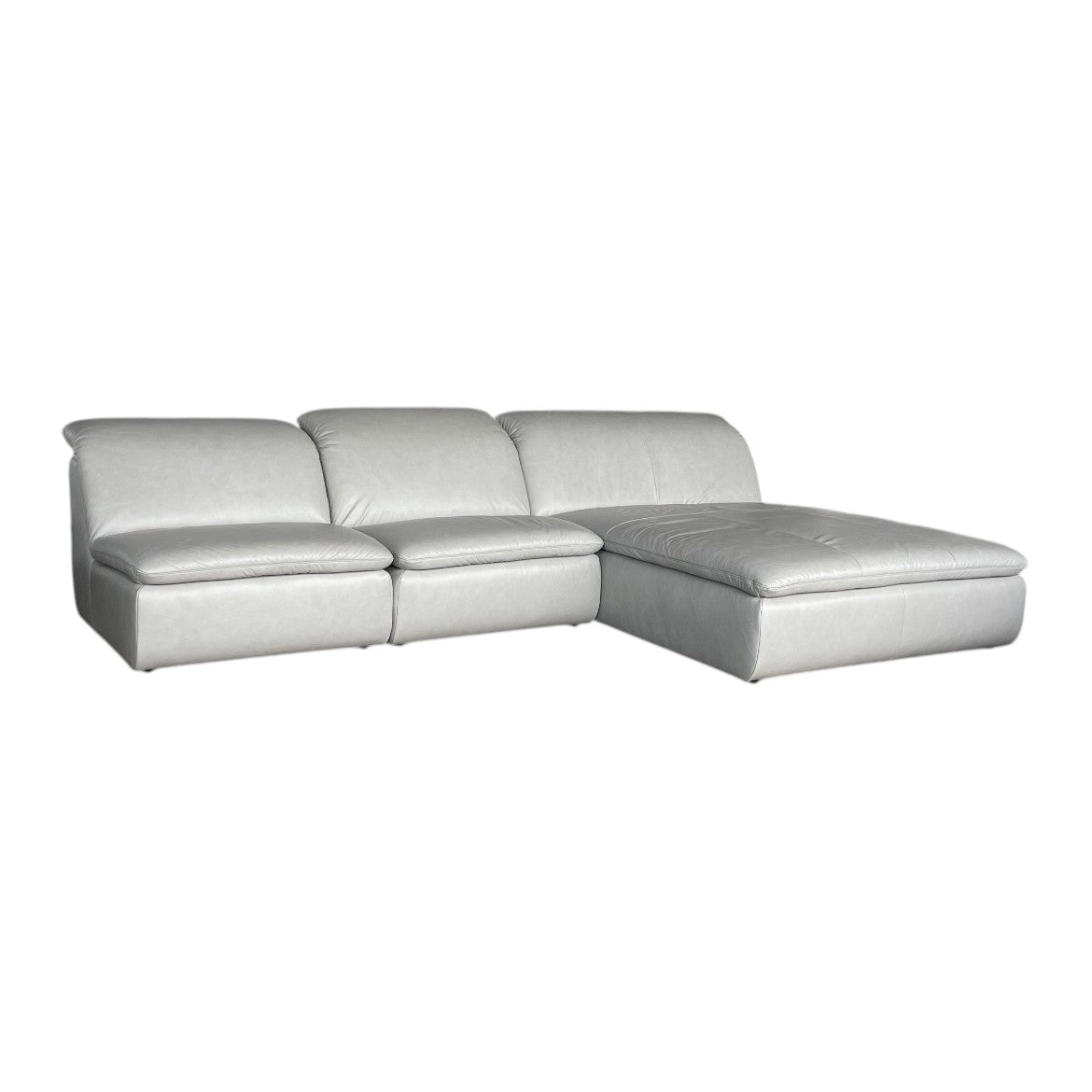 Sofa W.Schillig 16950 "lunalounge" – Leder Taupe