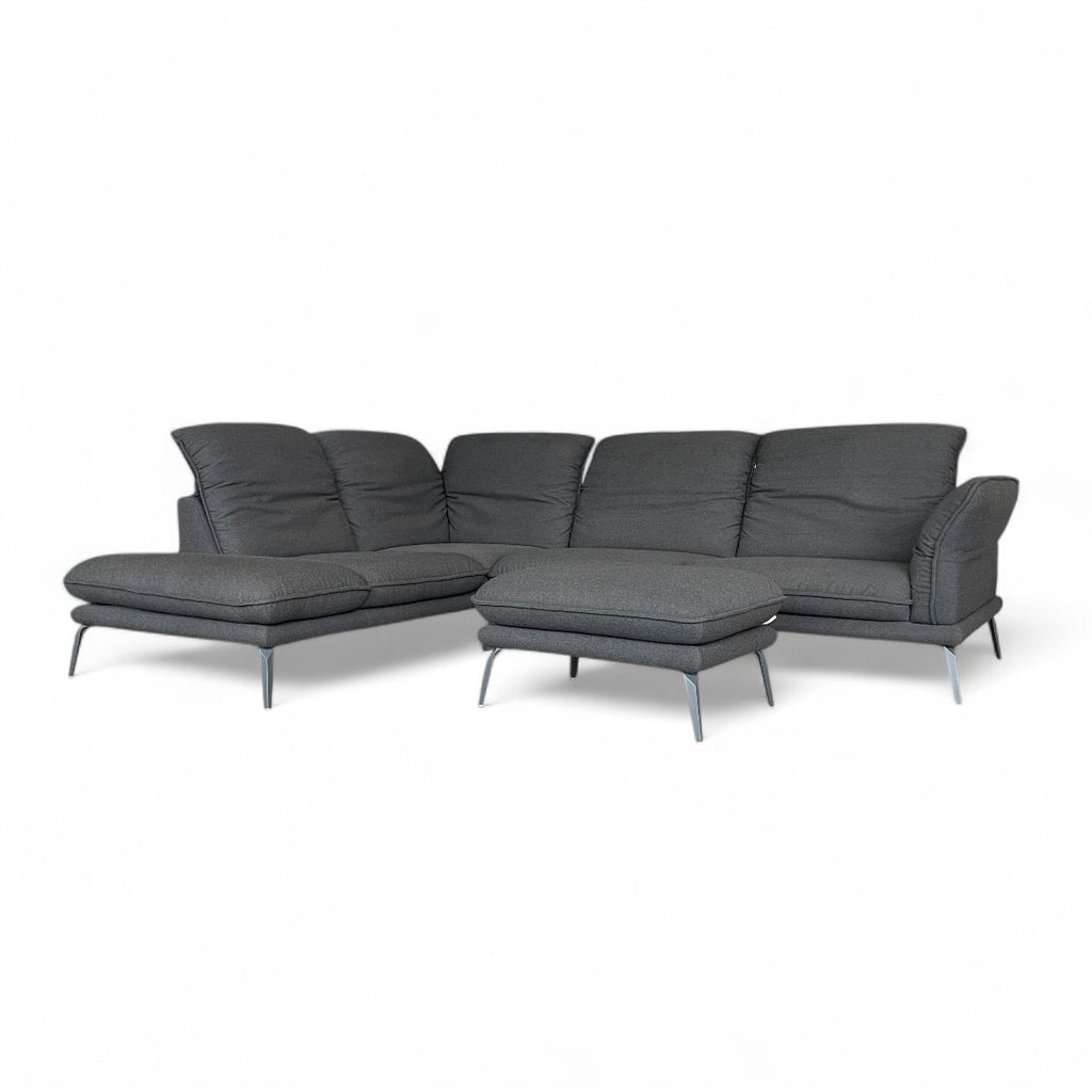 Sofa W.Schillig 24600 "sherry" – Stoff Anthrazit