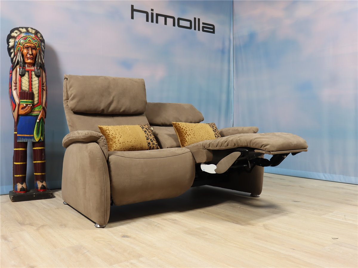 Himolla 4898 CUMULY Sofa Vollfunktion maunell 175 cm Hightechstoff Kosmos schlamm  *Fehlproduktion