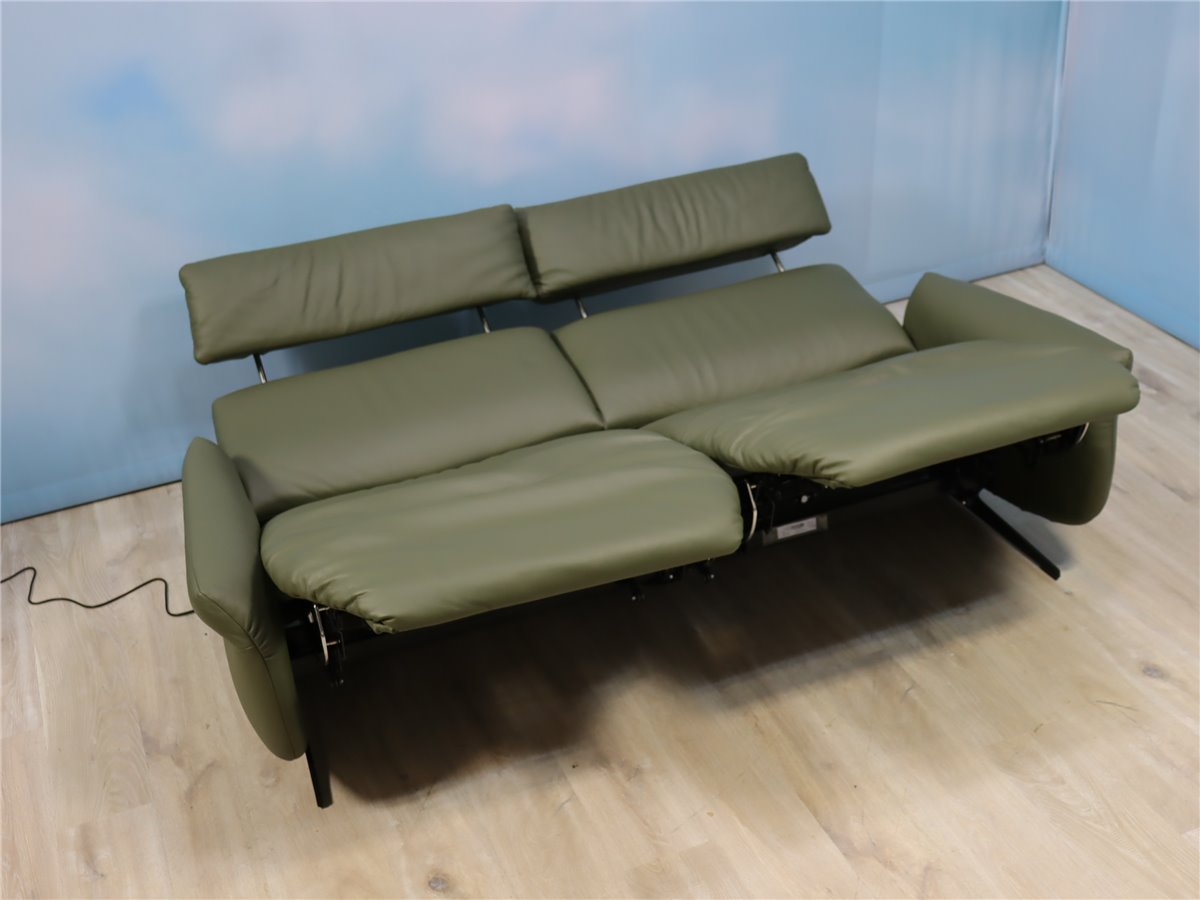 Himolla 4160  Cumuly Relaxsofa  3 Motoren HerzWaage Leder L24  Longlife Rustika Zypresse  *Hausausstellung