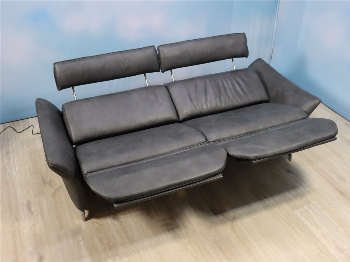 Himolla 1926 planopoly Sofa 235 cm Vollffkt 2 Mot wallfree Herzwaage  Leder 27 Eleganza bricket  *Verbandsmesse