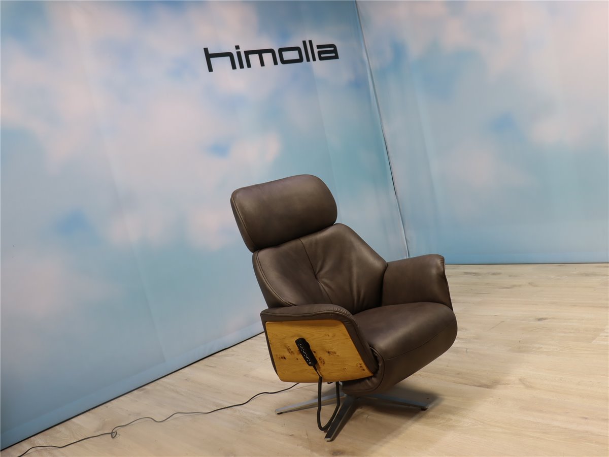 Himolla  7363 S Lounger  Relaxsessel 3 Motoren Small Seiten Wildeiche    Leder L27 Eleganza dbraun  *Doppelbestellung