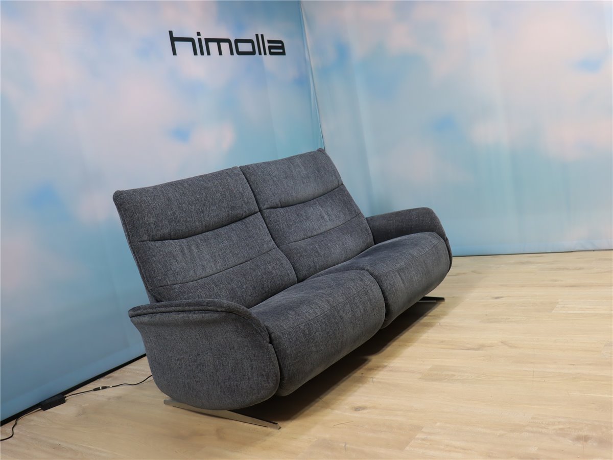 Himolla 4051 Cumuly  Sofa Vollfunktionssitze elektr 3 Mot wallfree HerzWaage  Webstoff Aquaclean 03 atlantic  *Hausmesse