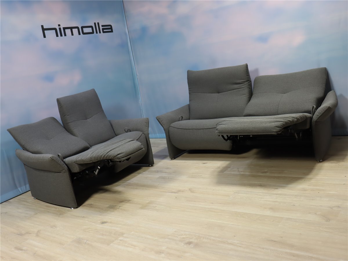 Himolla 4935 Cumuly Sofa 160 cm  manuell  wallfree  Stoff Q2 Fashion magma  *Kundenstorno