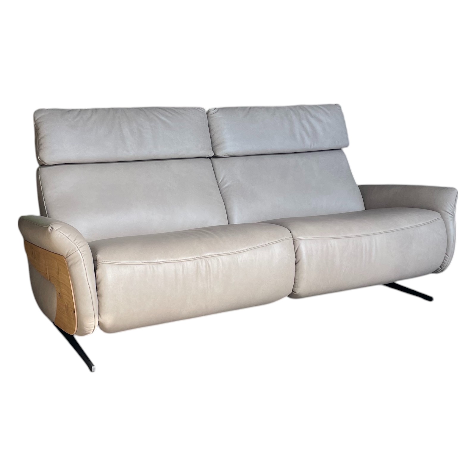 Himolla 4150 Cumuly Comfort Sofa 3-Sitzer –  Soft Nappa Leder Island