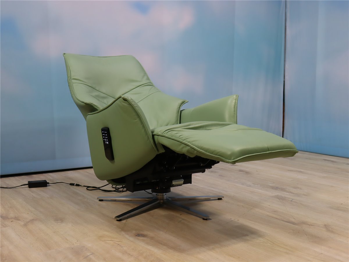 Himolla 7911 S Lounger Relaxsessel 3 Mot Aufsteh Medium Funkfern Leder 24 Longlife mint *Fotomodell