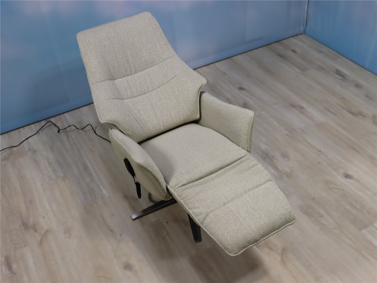 Himolla  8935 S Lounger   Relaxsessel 3 Motor Aufsteh Large Stoff Q2 Rustic elfenbein  *Fehlproduktion