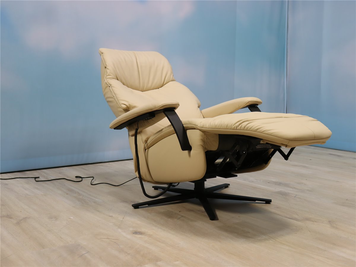 Himolla  7081 Easyswing Relaxsessel 3 Mot höhenverst  Leder L24 Longlife cararra   *Kundenstorno