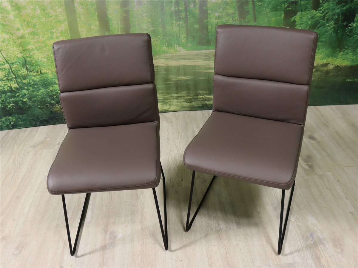 Puik Option Stuhl Sitz und Rückenlehne quadratisch, schwarz