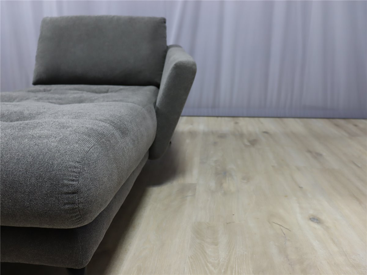 W SCHILLIG  12301 softy  Chaiselongue AL rechts Füsse schwarz Webstoff R66 94    *Kundenstorno