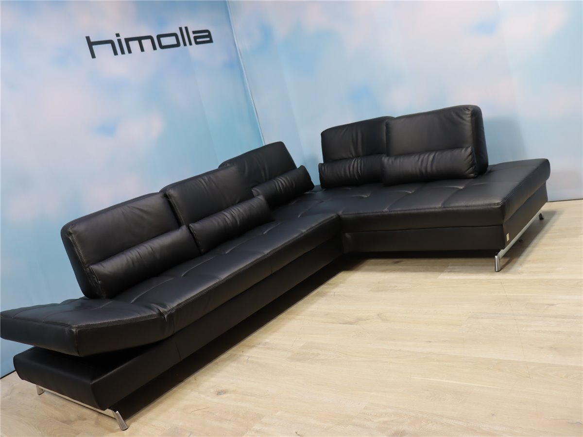 Himolla 8108  Joop Große Ecke 310 x 230  Rücken verstellb   Leder Longlife 31 Soft rabe  *Fehlbestellung