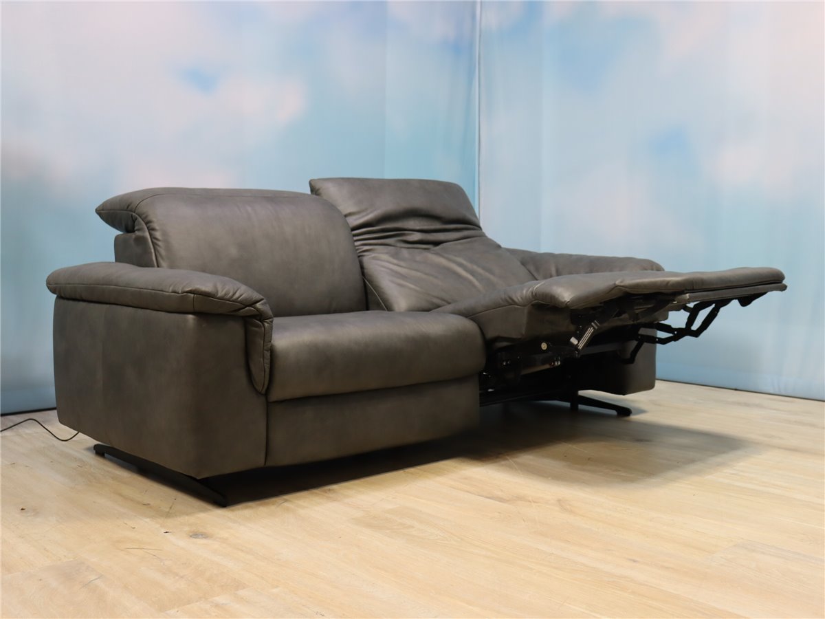 Himolla 1061 B2B  Relaxsofa 200 cm 3 Mot wallfree HerzWaage Sitzneigung  Leder 27 Eleganza bricket *Fehlbestellung