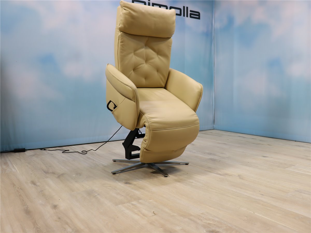 Himolla  7806 S Lounger  Relaxsessel 3 Mot Aufsteh small  Leder Longlife 33 Soft strand  *Doppelbestellung