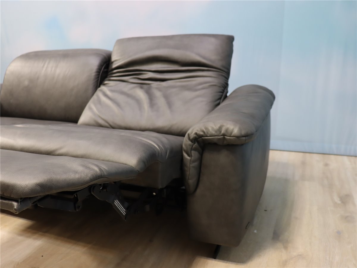 Himolla 1061 B2B  Relaxsofa 200 cm 3 Mot wallfree HerzWaage Sitzneigung  Leder 27 Eleganza bricket *Fehlbestellung