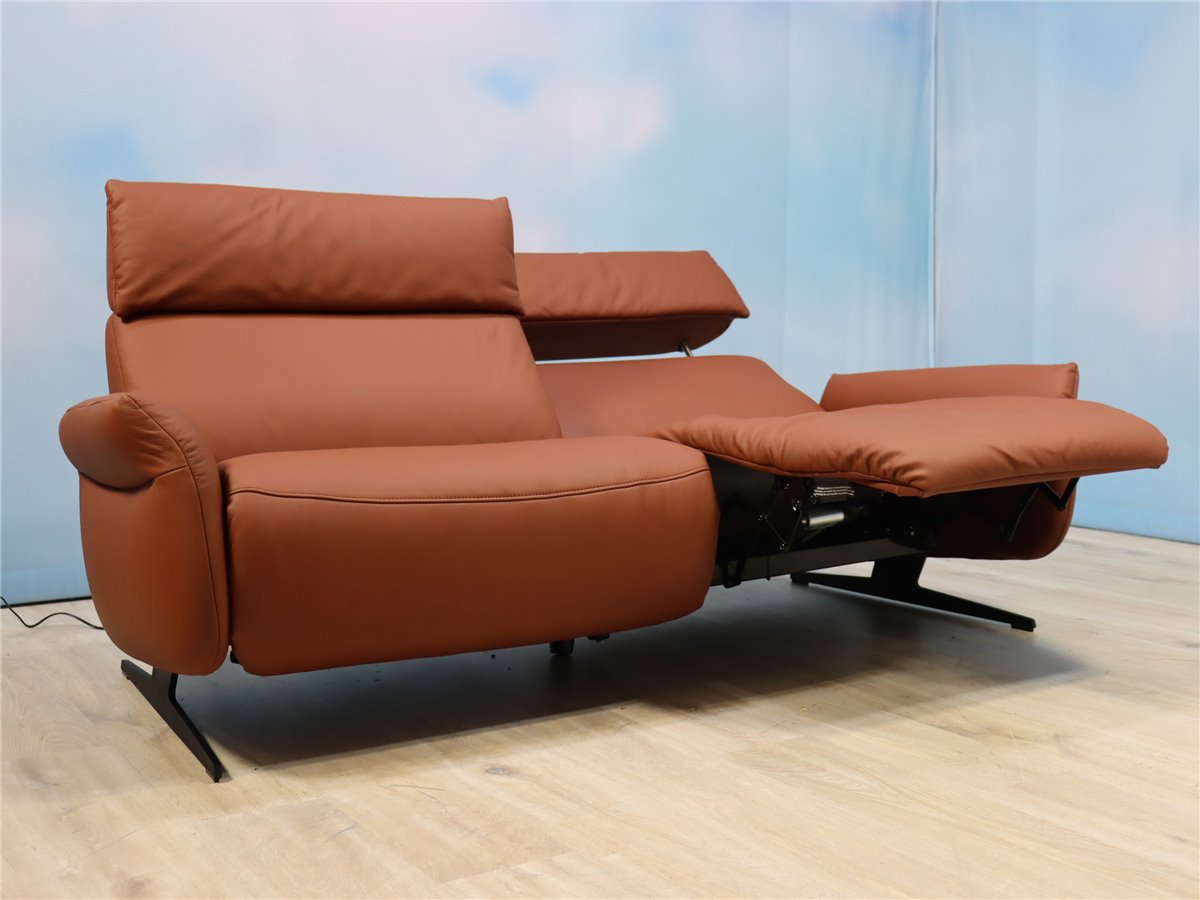 Himolla 4150  Cumuly Relaxsofa  3 Motoren  Leder L24  Longlife Rustika Zinn  *Fehlbestellung