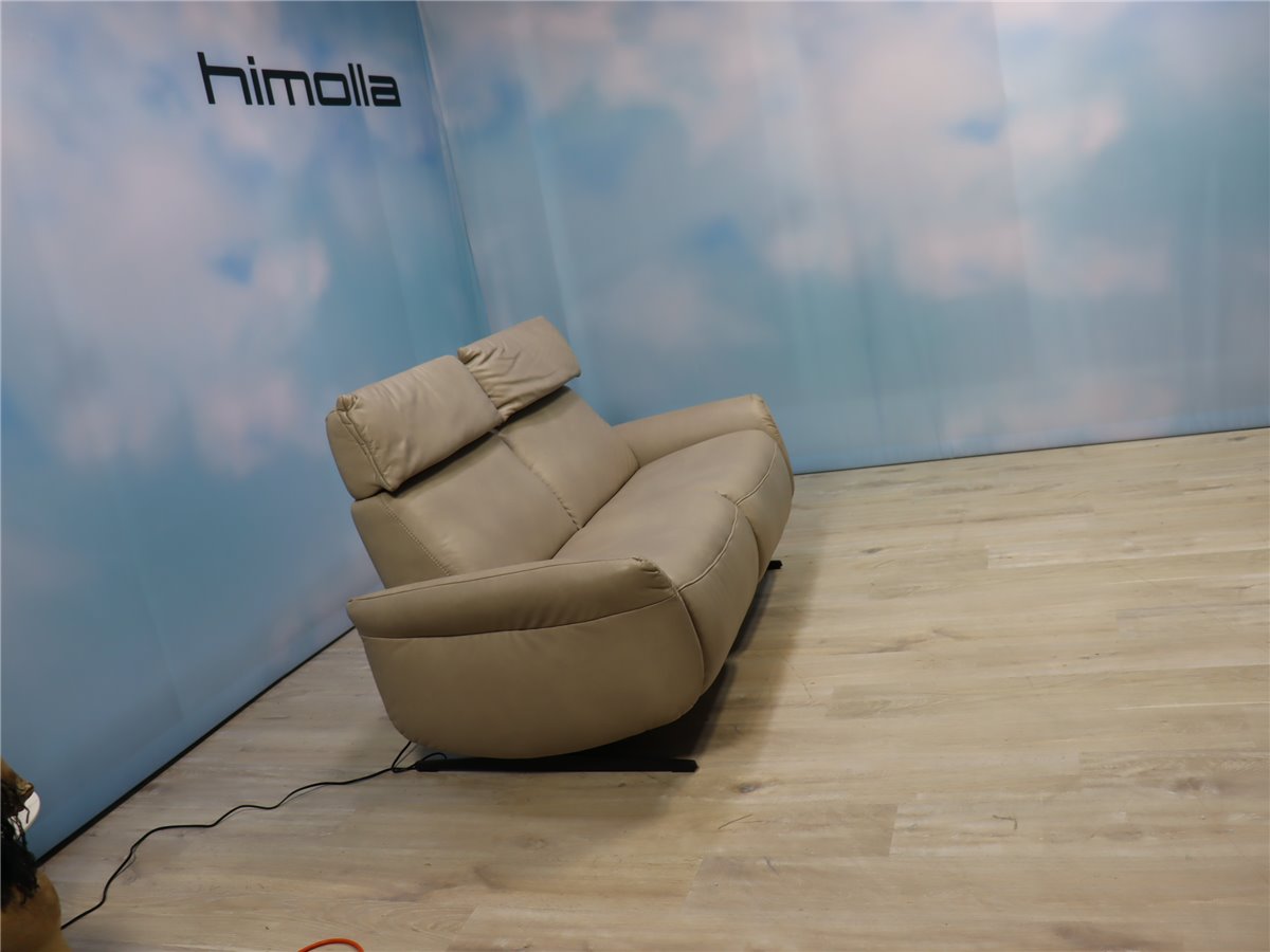 Himolla 4151 Cumuly Comfort Sofa Vollfktsitze elektr wallfree HerzWaage Leder 22 Soft N island  *Fehlbestellung