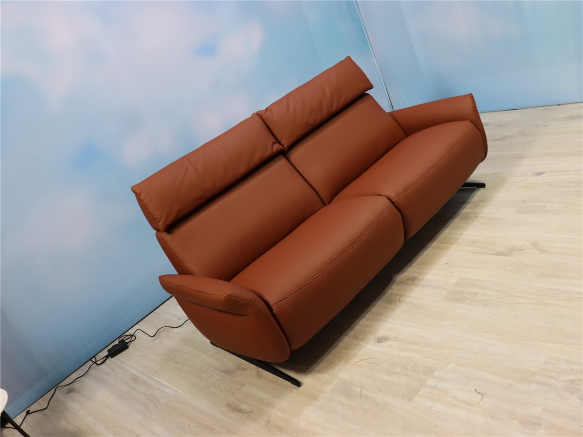 Himolla 4150  Cumuly Relaxsofa  3 Motoren  Leder L24  Longlife Rustika Zinn  *Fehlbestellung