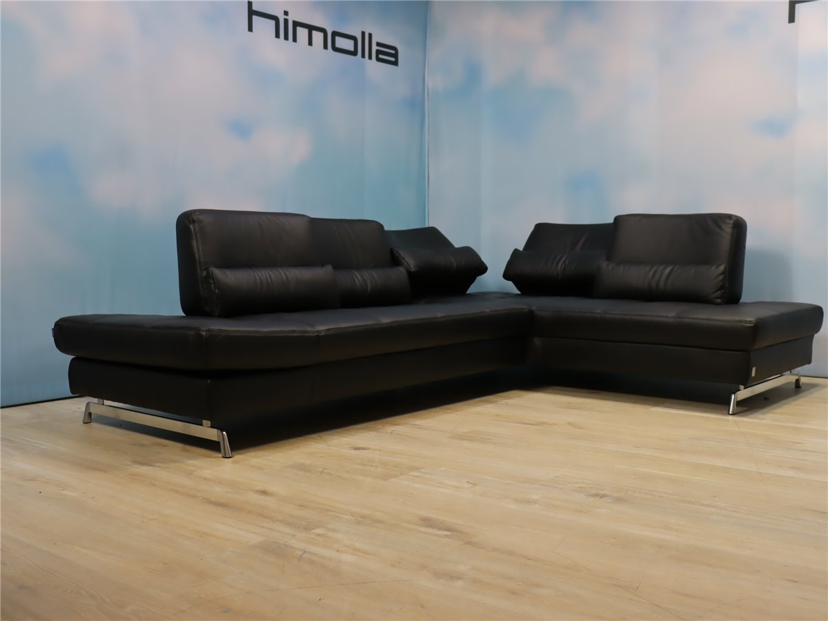 Himolla 8108  Joop Große Ecke 310 x 230  Rücken verstellb   Leder Longlife 31 Soft rabe  *Fehlbestellung