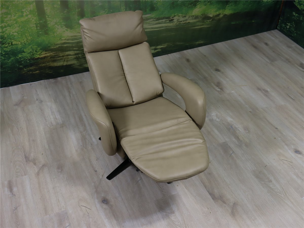 HUKLA ER 18003 Ergo Relax Sessel  manuell Medium  Leder Longlife Vivre desert *Doppelbestellung
