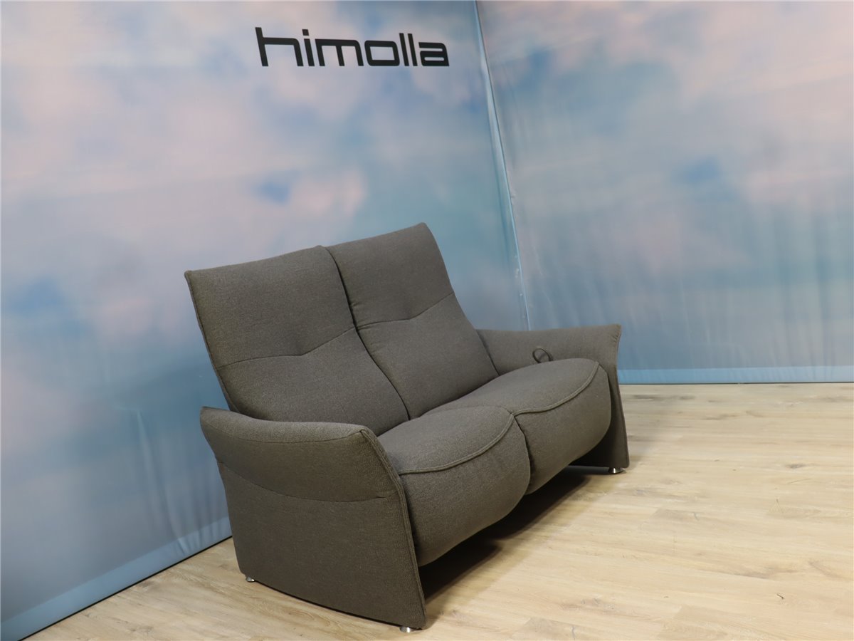 Himolla 4935 Cumuly Sofa 160 cm  manuell  wallfree  Stoff Q2 Fashion magma  *Kundenstorno