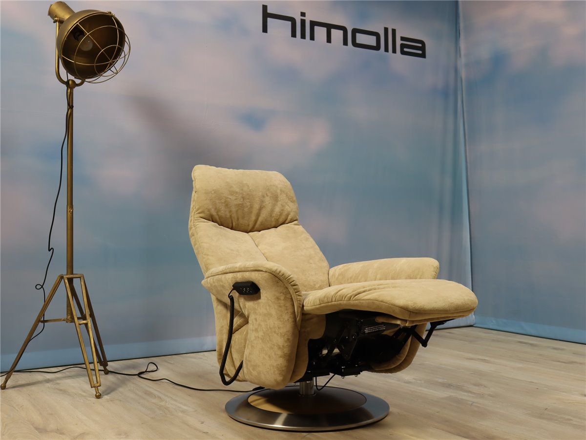 Himolla 7082 Easyswing  Relaxsessel 2 Mot hoehenverst  Mikrofaser Nuvanoso creme   Kundenstorno