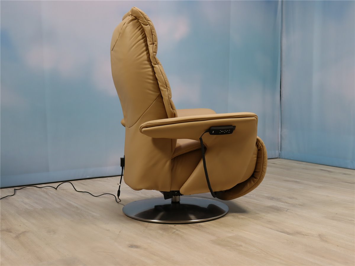 Himolla  7052 Easyswing  Relaxsessel  2 Mot Aufsteh  Luftmassage Med Leder L24 Longlife melon  *Kundenstorno