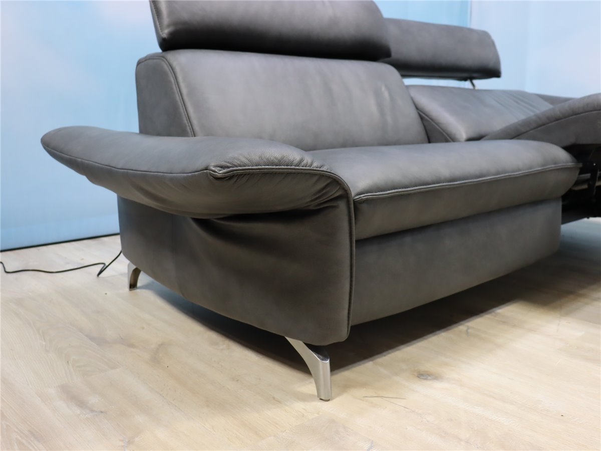 Himolla 1926 planopoly Sofa 235 cm Vollffkt 2 Mot wallfree Herzwaage  Leder 27 Eleganza bricket  *Verbandsmesse