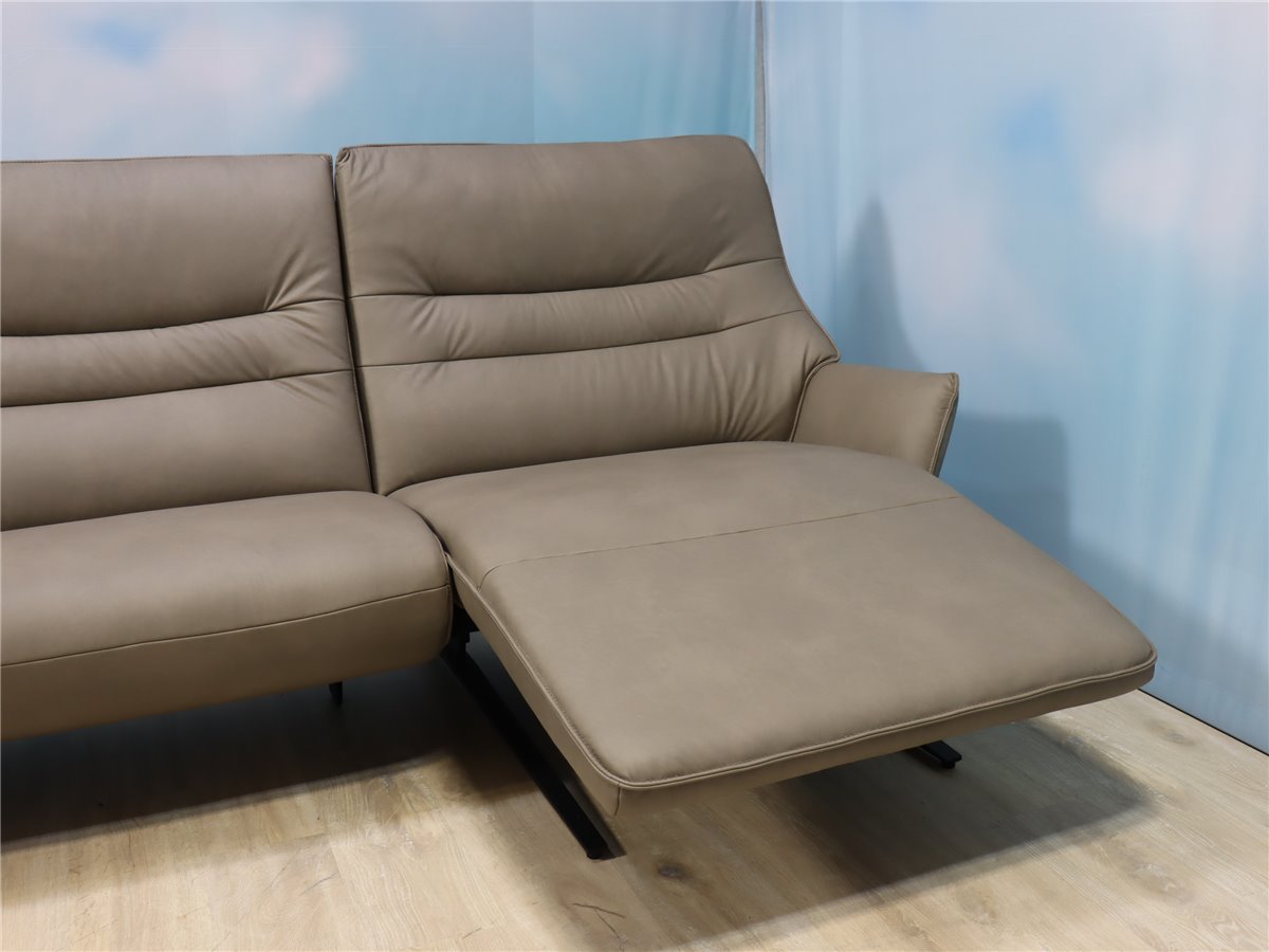 Himolla 4905 Lounger Wohnkombi 2 x Vollfkt elektr Rec elektr Herzwaage  Leder Longlife soft shadow *Verbandsmuster