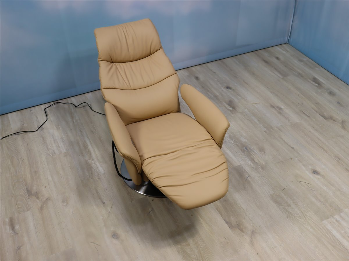 Himolla  7052 Easyswing  Relaxsessel  2 Mot Aufsteh  Luftmassage Med Leder L24 Longlife melon  *Kundenstorno