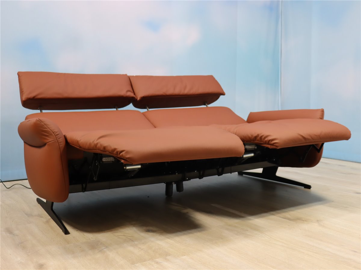 Himolla 4150  Cumuly Relaxsofa  3 Motoren  Leder L24  Longlife Rustika Zinn  *Fehlbestellung